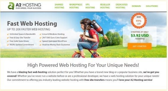 A2 hosting
