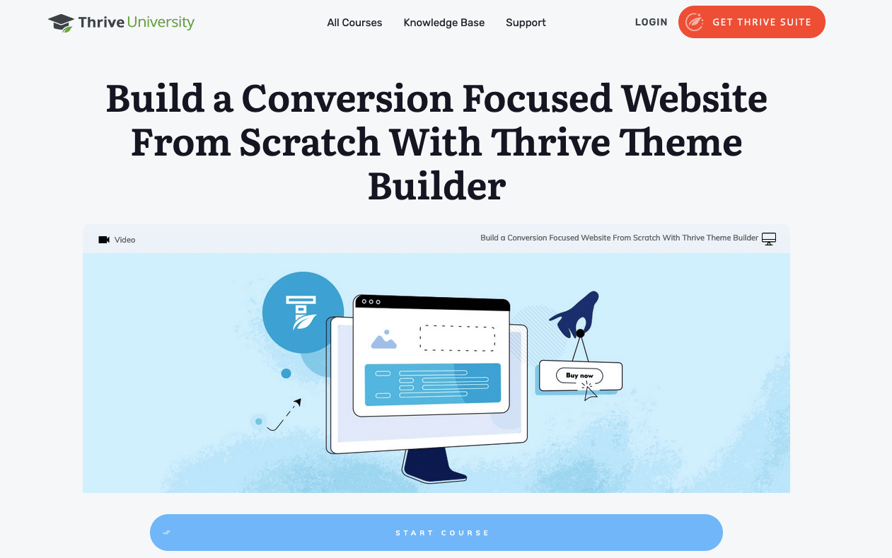 build a conversion focused website training